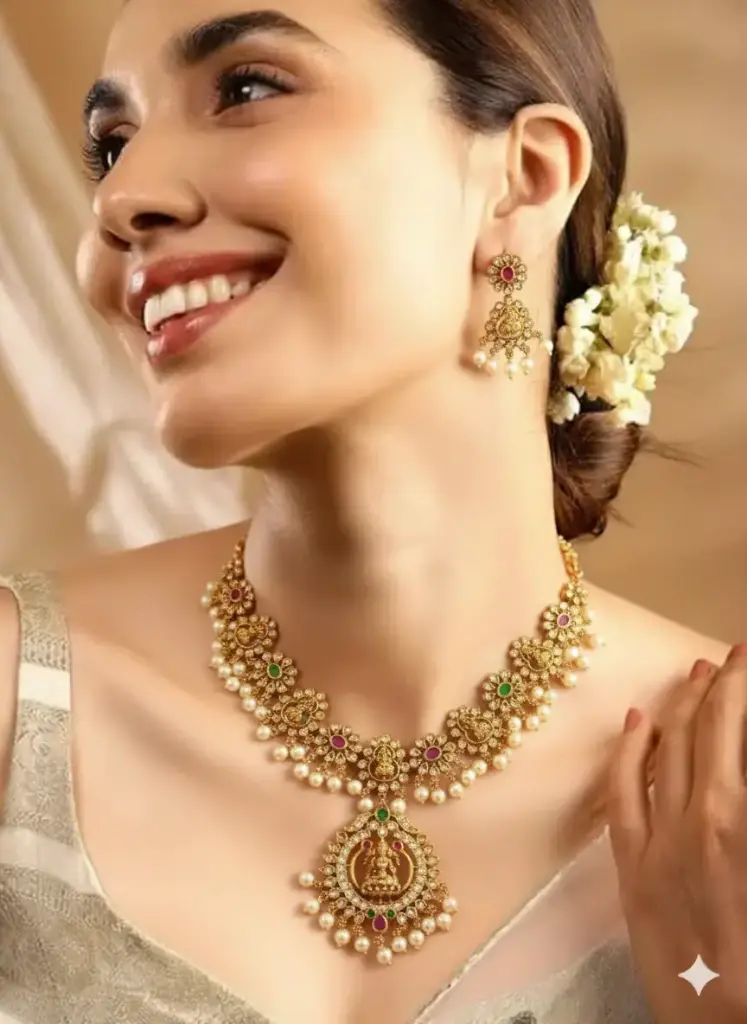 The Rani Jadau Necklace Set