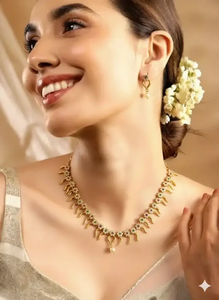 The Vrindavan Minakari Necklace