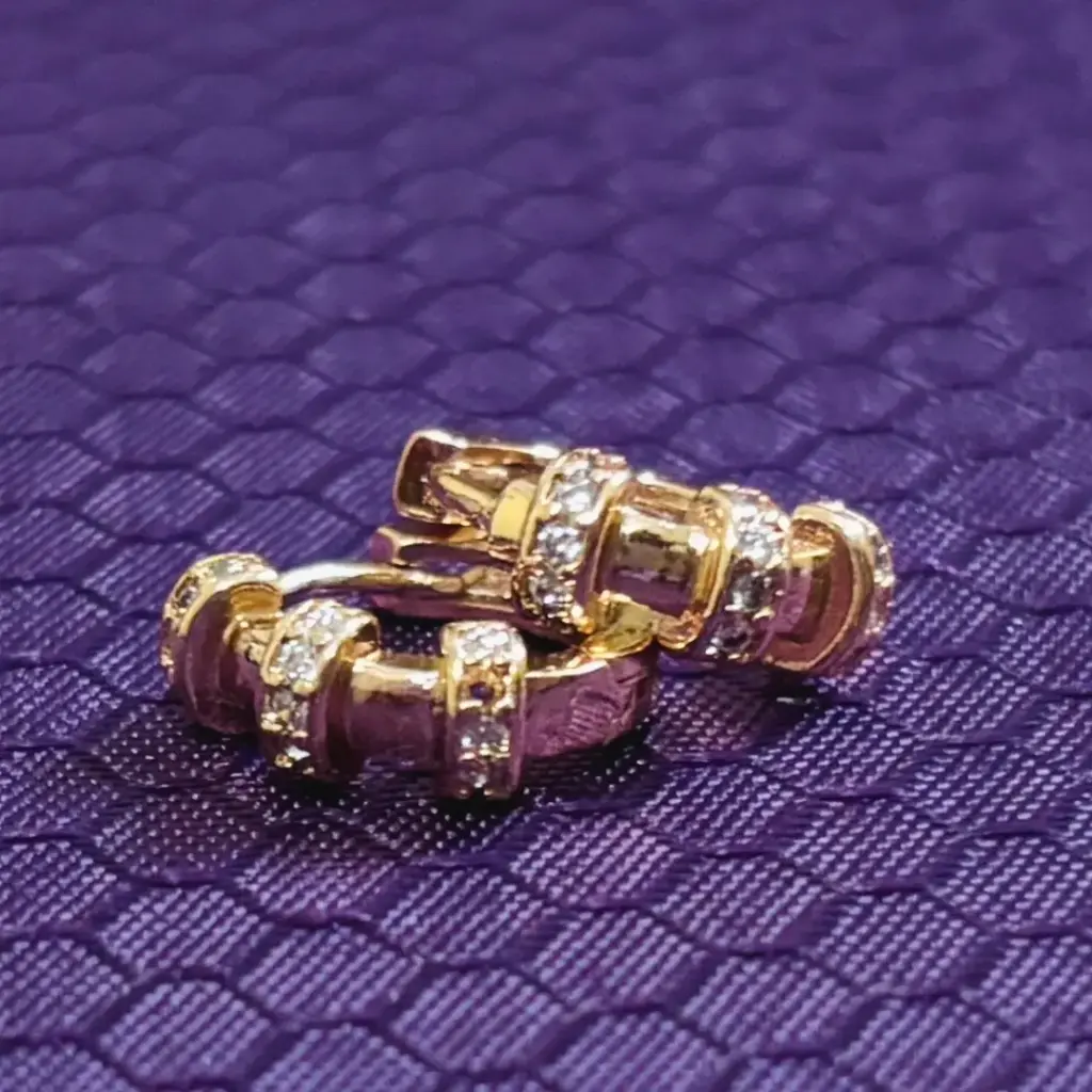 Orbit Huggie Earrings