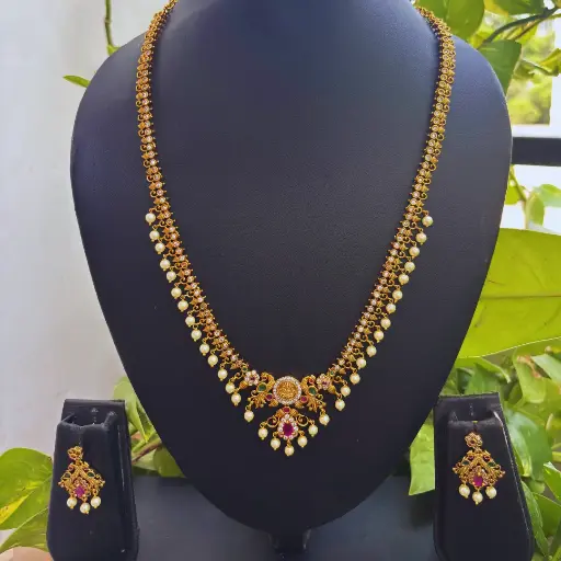 The Devika Necklace and Earring Set