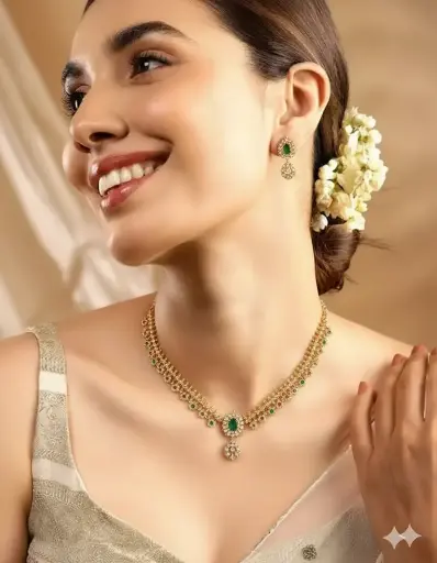 Elegant Austrian Crystal Necklace Set