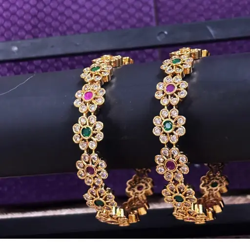 Garden Bloom Bangle Set